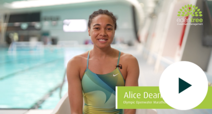 The Big Swim Challenge with EdenTree partner and GB Swimmer Alice Dearing