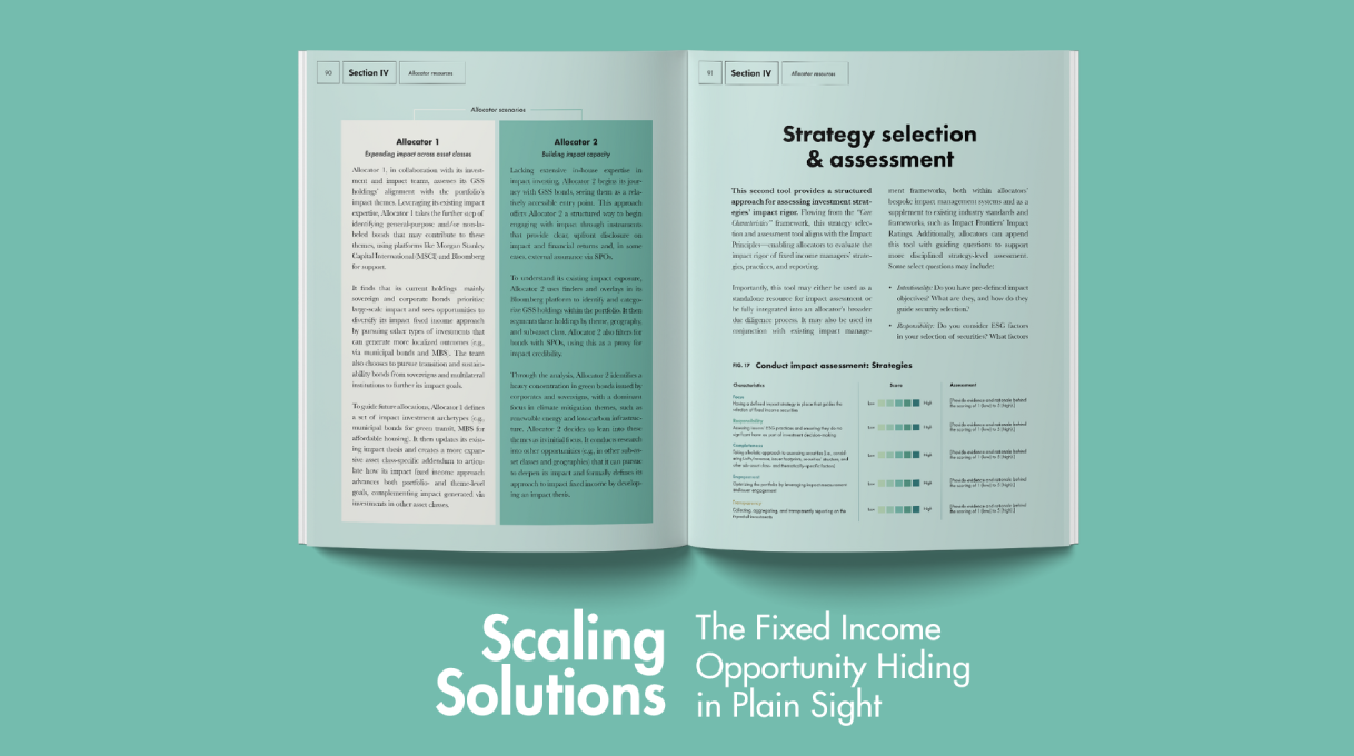 Scaling Solutions: The Fixed Income Opportunity in Plain Sight – EdenTree Global Impact Bond Fund