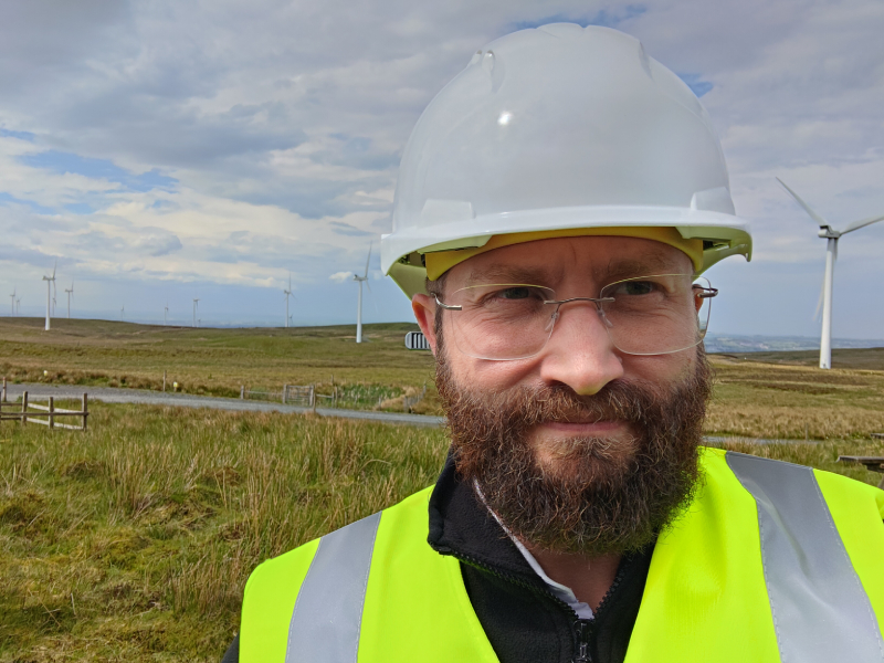 Tommy at TRIG site