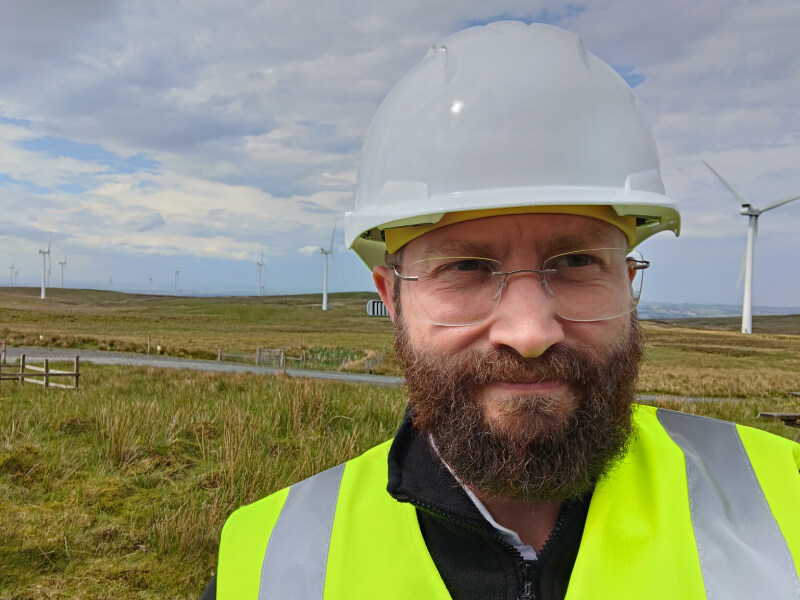 Tommy at TRIG site